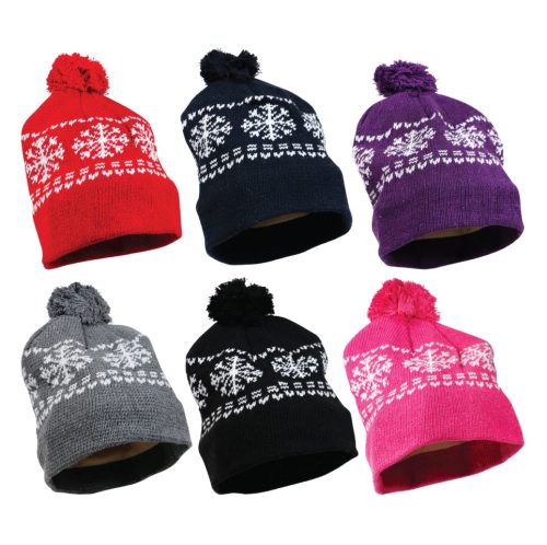 Snowflake Winter Hat